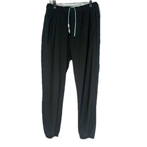 Chubbies Jogger Pants Mens Small Gray Woven Elastic Waist Stretch Athletic